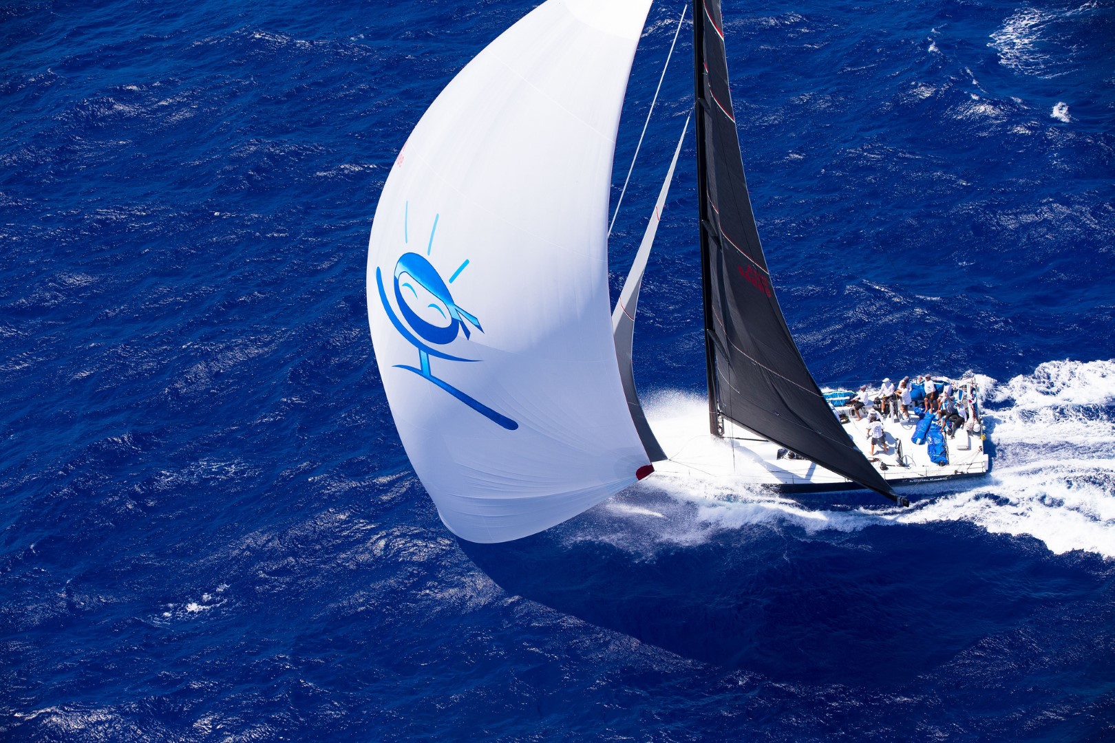 racing sailing yacht