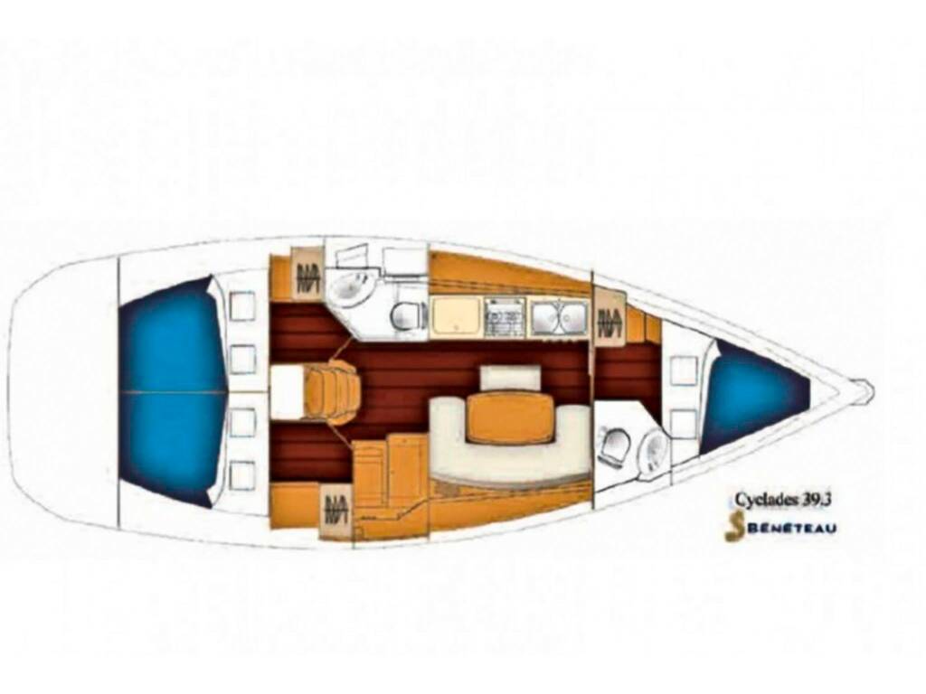 Beneteau Cyclades 39.3 Refited 2022 Sea Star