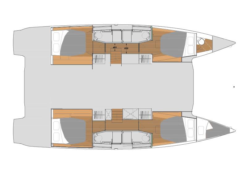 Fountaine Pajot Elba 45 Morskie Oko