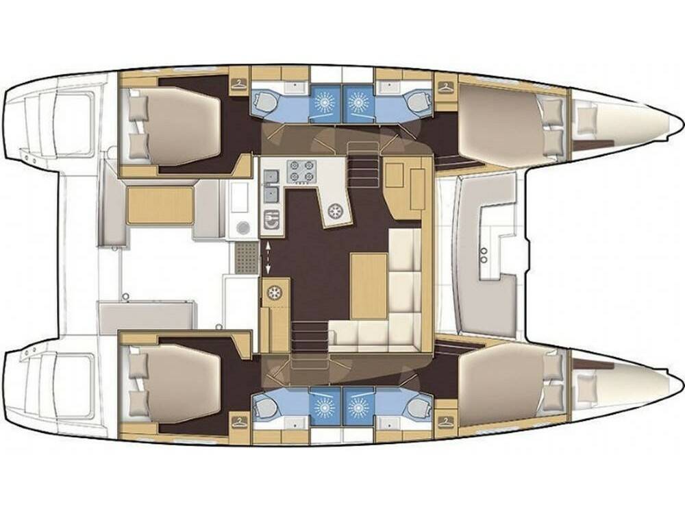 Lagoon 450  Fly Grecostar