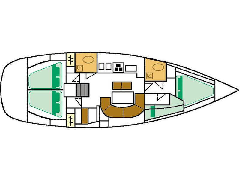 Oceanis 411 Clipper Simonetta (Bow Thruster, electric heads, Solar Panel)