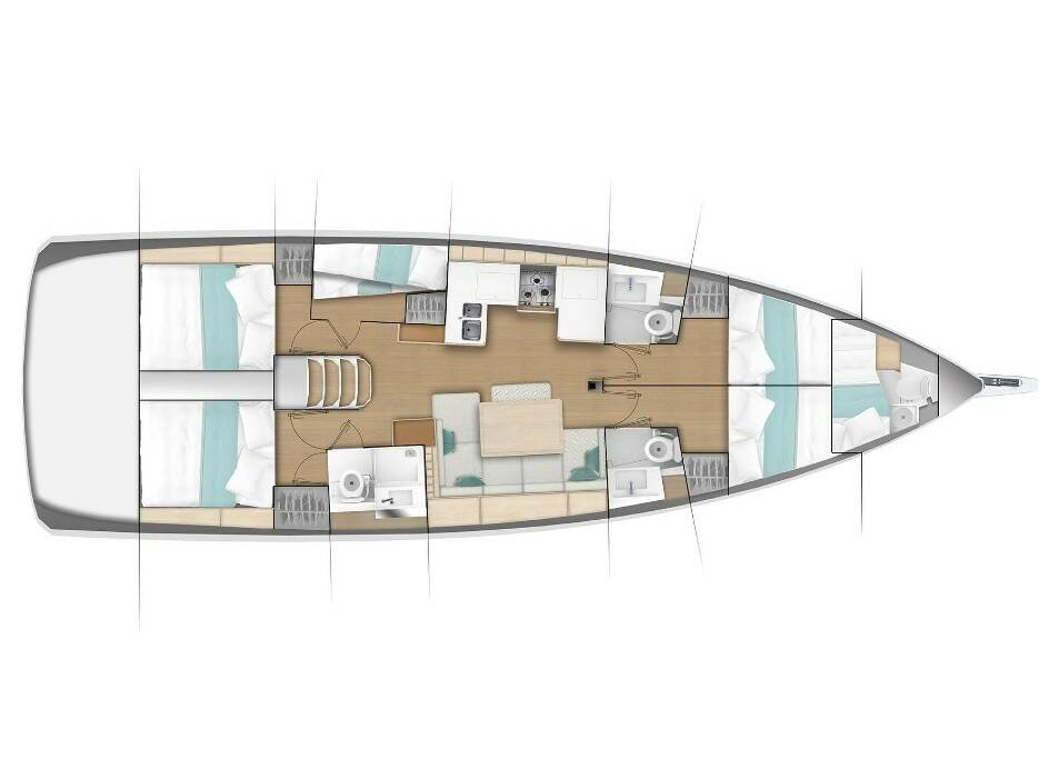 Sun Odyssey 490 Aqua Fun